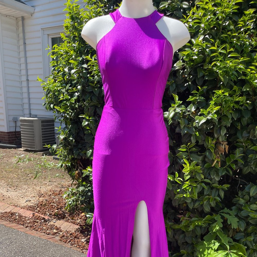 High neck formal